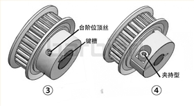 同步轮固定方式-2